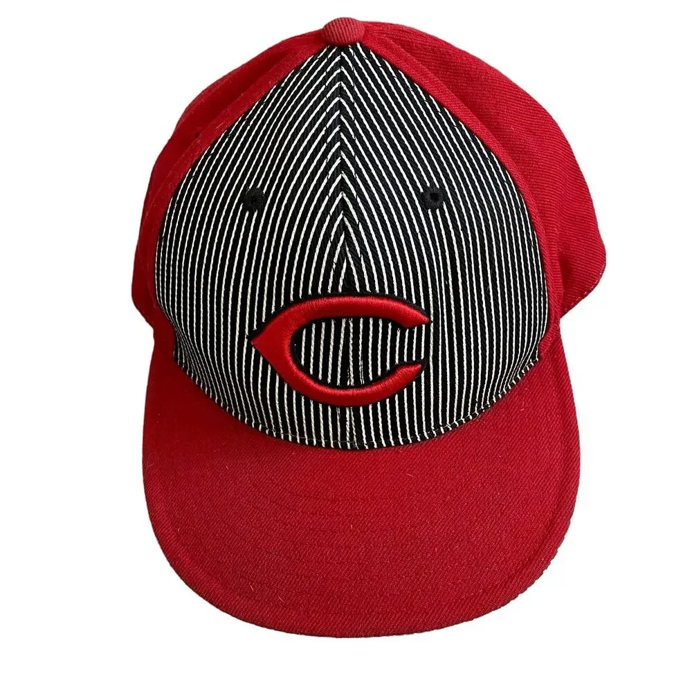 RARE Vintage Cincinnati Reds Baseball Cap Hat American‎ Needle 7 1/4 Size